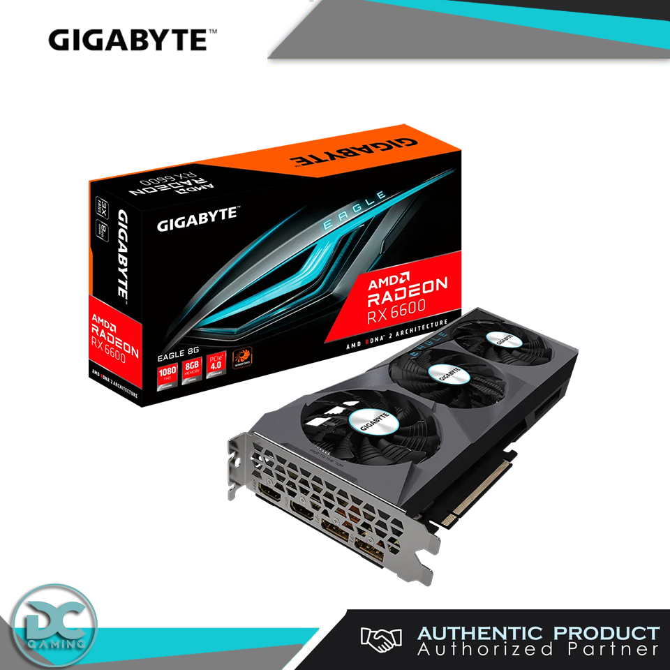 Gigabyte Radeon RX 6600 EAGLE 8GB Triple Fan